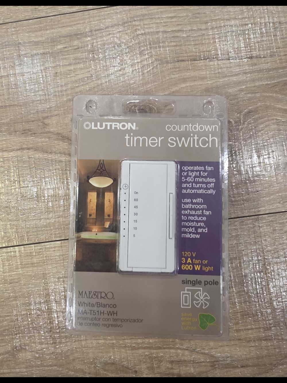 Lutron Maestro Countdown Timer Switch